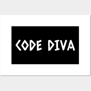 code diva Posters and Art